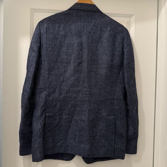 Psycho Bunny Sports Coat Size 42L in Blue - Picture 5 of 8